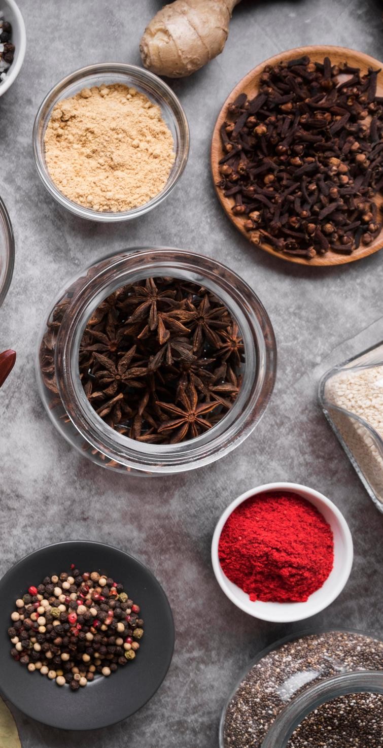 Indian whole and ground spices from the Plentify catalogue